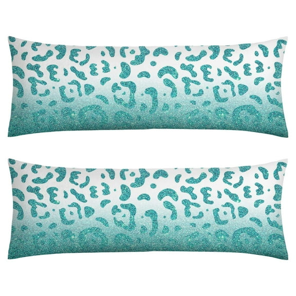 Leopard Print Body Pillow Cover – Soft & Breathable, Hidden Zipper, 20"x54", Fashion Animal Print – Cheetah & Tropical Spots, Perfect Gift for Side Sleepers, Pregnancy, Modern Home Decor