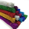 thumbnail image 7 of 100Pcs Glitter Color Craft Pipe Cleaners, Fuzzy Sticks Pipe Cleaners Bulk for DIY Art Creative Crafts and Decorations,limpia Pipas,Craft Supplies, Hot Pink, 7 of 7