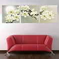 thumbnail image 3 of Xingzhi 3 Panel Canvas Oil Painting Wall Pictures for Modular Living Room Decoration Oil Paintings Flower Picture, 3 of 8