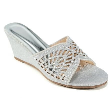 

Women Casual Wedges Sandals Summer Open Toe Breathable Shoes Beach Slippers