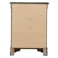 thumbnail image 4 of Glory Furniture Louis Phillipe 4-Drawers Bedroom Chest in Gray, 4 of 6