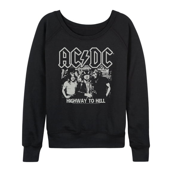 AC/DC - Hellway - Women's French Terry Long Sleeve Pullover