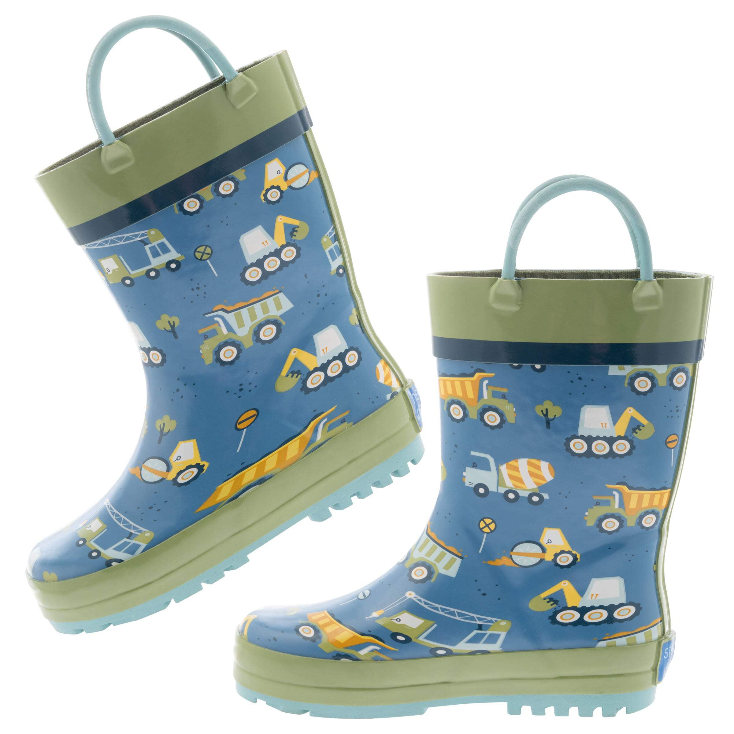 Stephen Joseph, Rain Boots, Waterproof Rain Boots, Removable insole, Non-Slip Shoes,, Pink Dino