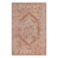 thumbnail image 3 of Unique Loom Outdoor Traditional Collection Area Rug - Valeria (5' 3" x 8' Rectangle Rust Red/Ivory), 3 of 7