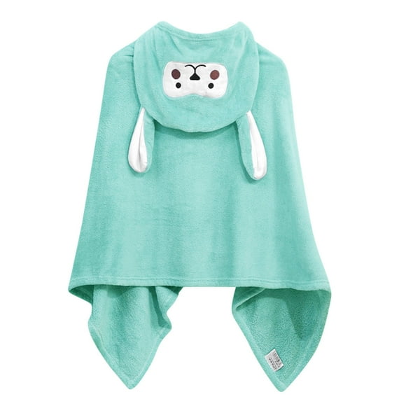 Liquidation! Wefuesd 1 Pce Serviette de Bain à Capuche Premium pour Enfants Ultra Douce et Extra Grand Serviette de Bain en Coton avec Capuche pour Filles par Little Tinkers World Cadeaux de Baseball pour Garçons, Serviettes de Plage Surdimensionnées