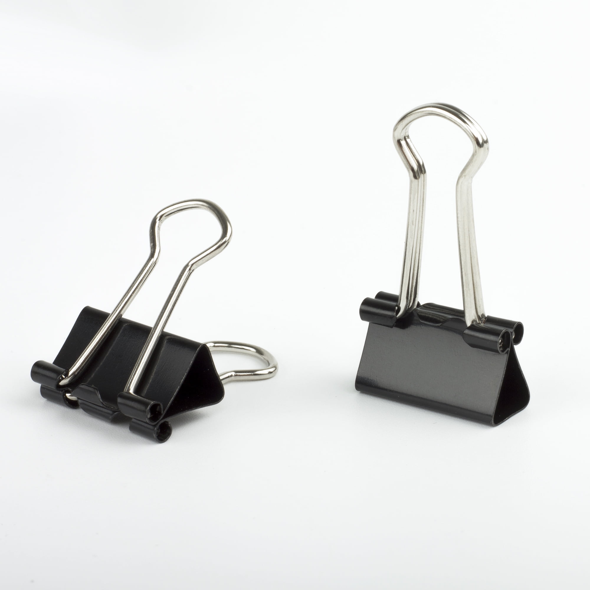 Pen + Gear Small Metal Binder Clips, Black, 24 Pack 12 Count per Pack