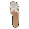 thumbnail image 3 of Madden Girl Women's Hailey Flat Slide Sandal, 3 of 5