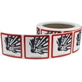 thumbnail image 2 of GHS Pictogram Labels Exploding Bomb Warning Labels | 2" inch Square - 500 Pack | InStockLabels.com, 2 of 3