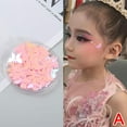 thumbnail image 3 of Eyes Face Makeup Facial Decorations Patch Butterfly Rhinestone Pearls Sequin Adhesive Glitter, 3 of 8