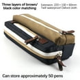 thumbnail image 3 of Large Pencil Pouch, Big Pencil Case, Cute Aesthetic Supplies, 3 of 3