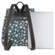 thumbnail image 3 of Fotbe Blue Flower Mochila Bolso con Estampado para Mujer, Mochila Antirrobo de Nylon Impermeable, Bolsa Ligera de Hombro, 3 of 4