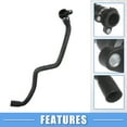 thumbnail image 3 of Manguera de refrigerante del radiador Unique Bargains No.11537560363 para BMW X6 XDrive35i 3.0L L6 - Gas 2008-2014, color negro de goma, 3 of 6