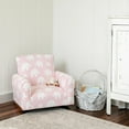 thumbnail image 2 of Kid Rocking Chair for Toddlers, Child Chair for Little Kids, Upholstered Toddler Armchair for Children,  and Cute Little Kid Chairs (Rockers, Pink Elephants Print), 2 of 7