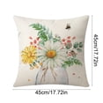 thumbnail image 3 of Lwlmwt Easter Season Watercolor Print Pillow Covers - Adorable Rabbit Decorative Cushion Covers for Bedroom & Spring Home Decor, 3 of 7