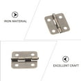50 Sets Mini Hinge Hinges Hardware Small for Handmade Crafts Folding