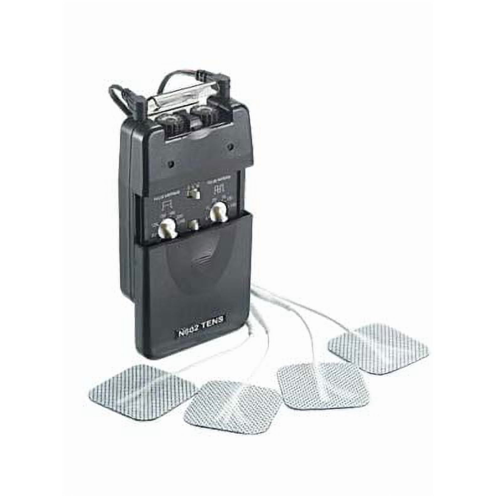 Analog Dual Channel Pain Relief System with 3 modes (Timer, Variable Pulse Width and Pulse Rate) with Hard Carry Case