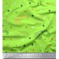 thumbnail image 1 of Soimoi Poly Georgette Fabric Paisley & Jamdani Print Fabric by the Yard 52 Inch Wide, 1 of 2