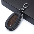 thumbnail image 3 of WANNGWE Universal Premium Car Key Fob Case Genuine Leather Car Smart Key fob Holder for Remote Key Fob CL92-461, 3 of 6