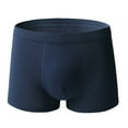 thumbnail image 2 of UoCefik Men's Cotton Boxer Briefs, Soft and Breathable Cotton Underwear Boxer Briefs with ComfortFlex Waistband,Navy XL, 2 of 3