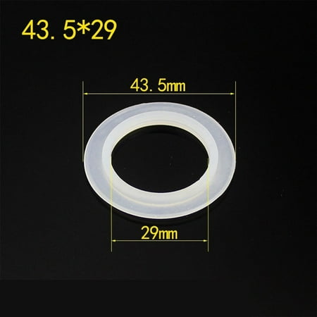 

Dreamhall 10Pcs Tub Stopper Gasket for Tub Drain Assemblies Silicone Ring Gasket Replacement Bathtub Sink Pop Up Plug Cap Washer Seal Clear