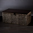 thumbnail image 3 of Coffre de Rangement en Jacinthe d'Eau - Noir Lavé, Espresso, 3 of 6