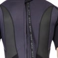 thumbnail image 4 of Traje de neopreno para hombre Zulema Traje de baño de una pieza de manga corta 3 mm 4XL, 4 of 8