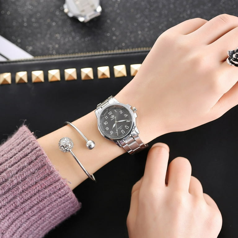 HIBRO Extra Large Face Watches for Men Women Fashion Stainless