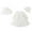 White, variant on Bearichfupo Newborn Infant Baby Girls Spring Tulle Solid Long Sleeve Birthday Party Princess Dress Hat Outfits Clothes, Sizes 2-3 Years