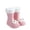 Pink, variant on Womens Short Wellies Waterproof Ladies Mid Calf Wellington Boots Garden Walking Outdoor Mud Snow Rain Boots Black 2.5-3