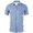 Blue, variant on Men Casual Short Sleeve Checkered Shirt Slim Fit Button Down Plaid Fashion Staple For Fall Winter Everyday Wear Versatile Stylish Outfits Red 5XL