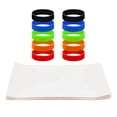 thumbnail image 2 of Abbracc 10Pcs Silicone Bands for Sublimation Shrink Wrap for Prevent Ghosting Crafts, 2 of 7