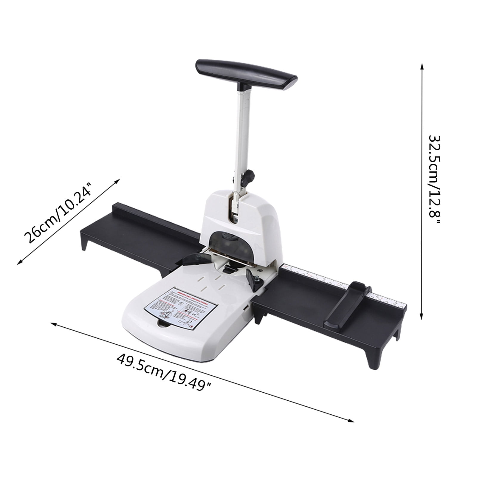 Multifunctional Hole Puncher for Creative Manual Puncher 100 Sheet Punch Capacit