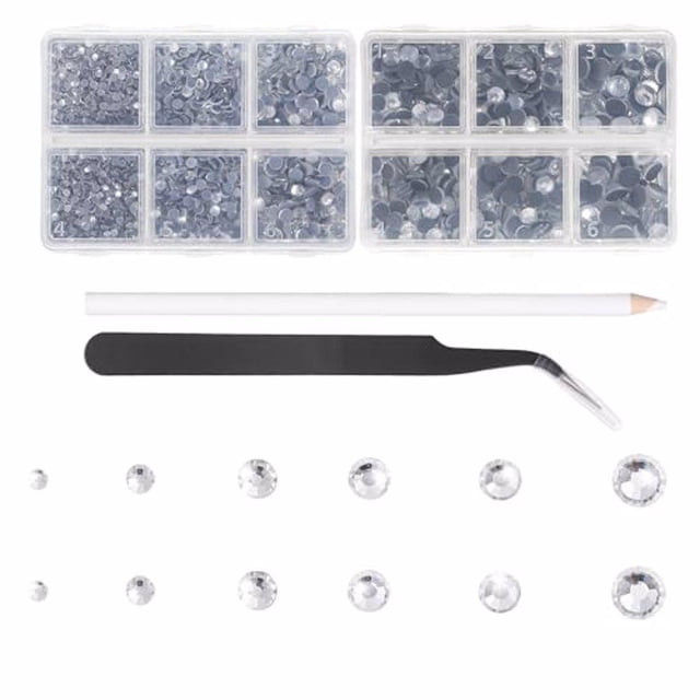 braveheart Glass Exquisite Craft Crystal Rhinestone With Shiny Luster For Shoes And Clothes Glass Made Odorless Type A