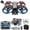 Black, variant on Black Drone With Esc Camera Cool Led Lights And 4.3 Inch Screen Remote Control For Kids Beginners Altitude Hold Headless Mode Photography 1.04 Lb Total Weight