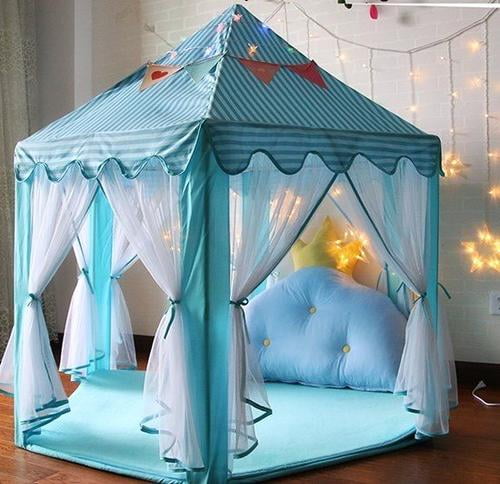 kids play tent with lights