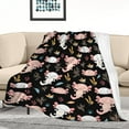 thumbnail image 2 of Axolotl Blanket Ultra Soft Flannel Throw Blanket Gifts for Axolotl Lovers Blankets for Girls Boys Kids Women Adults Stuff 50"X 40", 2 of 7
