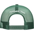 thumbnail image 4 of Men's Mitchell & Ness Hunter Green Milwaukee Bucks Core Evergreen OTC Trucker Adjustable Hat, 4 of 4