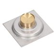 thumbnail image 2 of Drain de sol déodorant en cuivre galvanisé et acier inoxydable, prévention des insectes, drainage rapide pour machine à laver de salle de bain, 2 of 4
