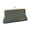 Almond Green, variant on Royal Bagger RFID Kiss Lock Wallet, Solid Color Multi-card Slots Card Holder, Genuine Cow Leather Clutch Purses for Women 1468