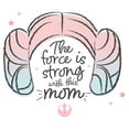 thumbnail image 2 of Womens Star Wars The Force Is Strong With This Mom T Shirt, 2 of 4