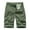 Army Green, variant on Men's Casual Cotton Cargo Shorts Relaxed Fit Outdoor Hiking Short Summer Classic Short Pants with Multi-Pockets