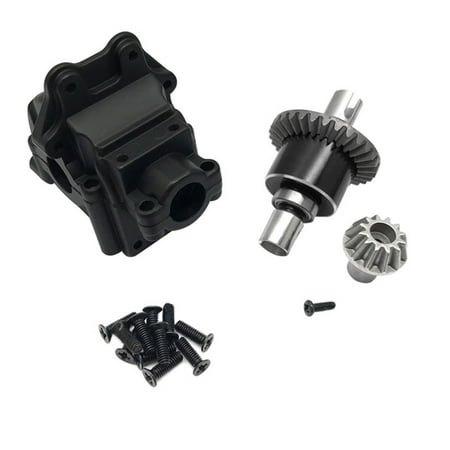 

RC Car Metal Differential Parts Gear Box Cars Mounting Screws Set Attachment Replacement for WLtoys 144010 144001 144002 124018