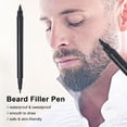 thumbnail image 4 of Perfiladores de Barba Irfora Juego de herramientas para dar forma a la barba, guía para la barba, bolígrafo de relleno y cepillo aplicador, reparación de la forma del bigote masculino, mejora eficaz d Irfora Perfiladores de Barba, 4 of 7