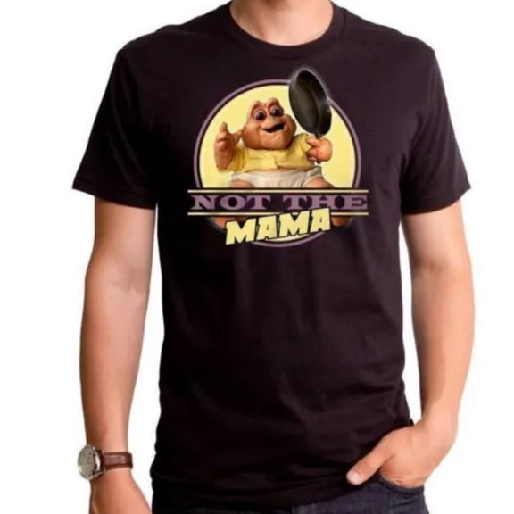 Dinosaurs Not The Mama Men's T-Shirt 90s TV Show,Family Shirt