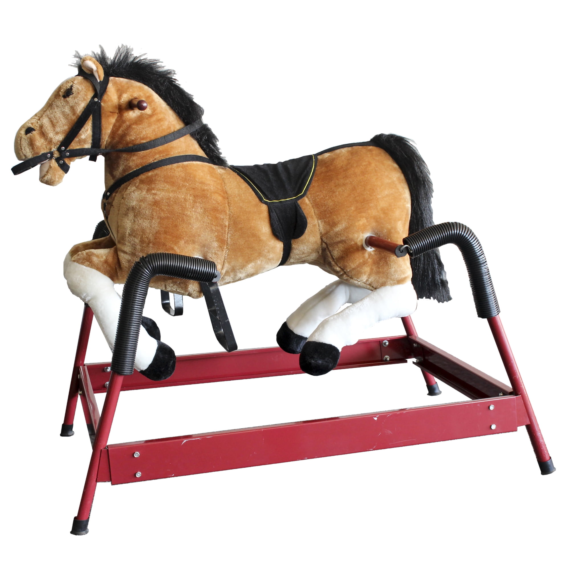 PonyLand Spring Horse with Sound - Great Unisex Gift Item. Age Group 3 Years and up.
