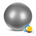 thumbnail image 1 of Ballon de Gym Exercice Anti-Éclaboussures Pilates Yoga Core Entraînement à la Naissance avec Pompe, 1 of 5