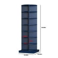 thumbnail image 3 of 360 Degree Rotating 7-Tier Shoe Tower 28 Pairs Entryway Space Saver Shoe Organizer Rack, 3 of 5
