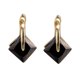 thumbnail image 3 of unbranded 1Par Pendientes Negros De Zirconia Para Mujer Perfectos Para Eventos Y Casual, 3 of 8