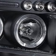 thumbnail image 4 of Halo Projector Headlight In Black Housing Clear Lens Made For And Compatible With 1994 - 2001 Dodge RAM 1500 2500 3500 94 95 96 97 98 99 00 01, 4 of 7
