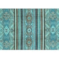 thumbnail image 1 of Ahgly Company Indoor Rectangle Oriental Light Blue Modern Area Rugs, 8' x 10', 1 of 4